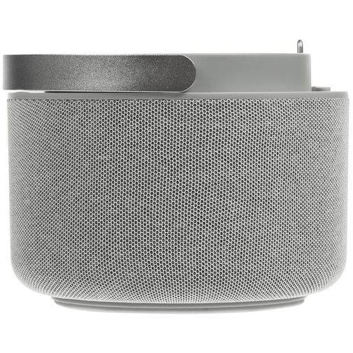 Колонка с часами и беспроводной зарядкой Veske (Серая)