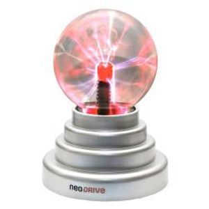 USB Плазменный шар на серебряной подставке
