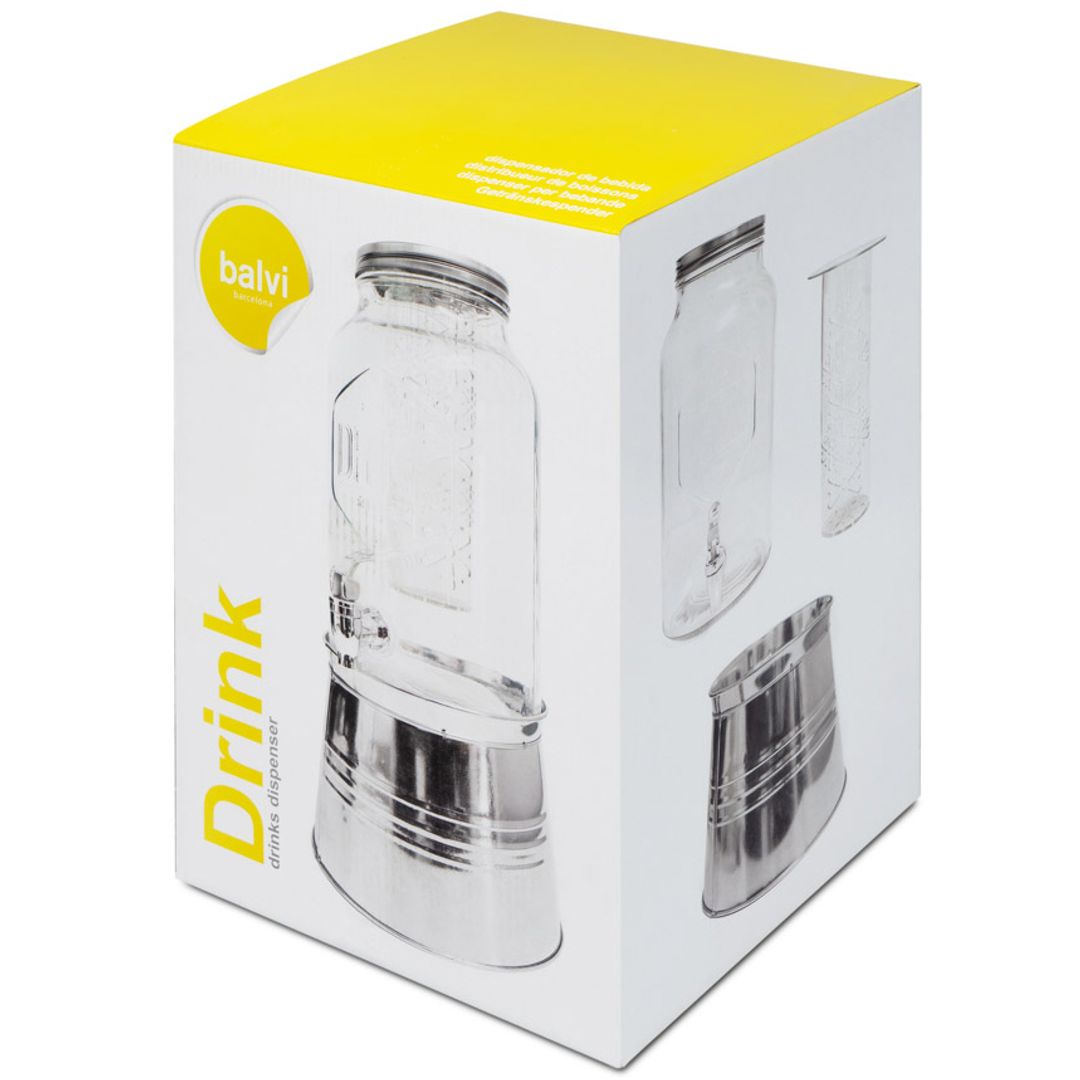 Диспенсер для лимонада с инфузером Drink (5.6 л) Диспенсер для лимонада с инфузером Drink (5.6 л)