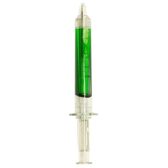 Ручка Шприц (Зеленый)