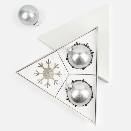 Подарочный набор Finery Trio (серебристый)