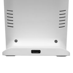 Беспроводное зарядное устройство с быстрой зарядкой Overtop (Белое)