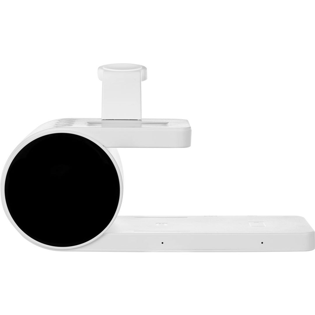 Станция беспроводной зарядки с часами fullStack (Белая) Станция беспроводной зарядки с часами fullStack (Белая)