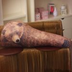 Подушка Рука медведя Bear Hug Pillow В интерьере