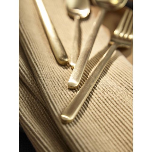 Набор столовых приборов Pure, золотистые матовые, 24 пред.