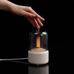 Увлажнитель-ароматизатор с подсветкой mistFlicker (молочно-белый)