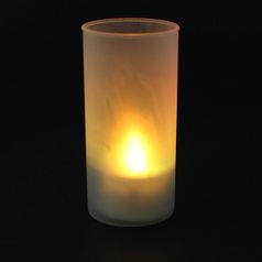 Светодиодная свеча с желтым свечением