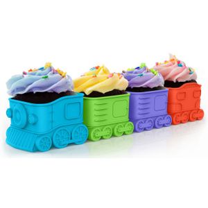 Форма для выпечки Паровоз Cupcake Express