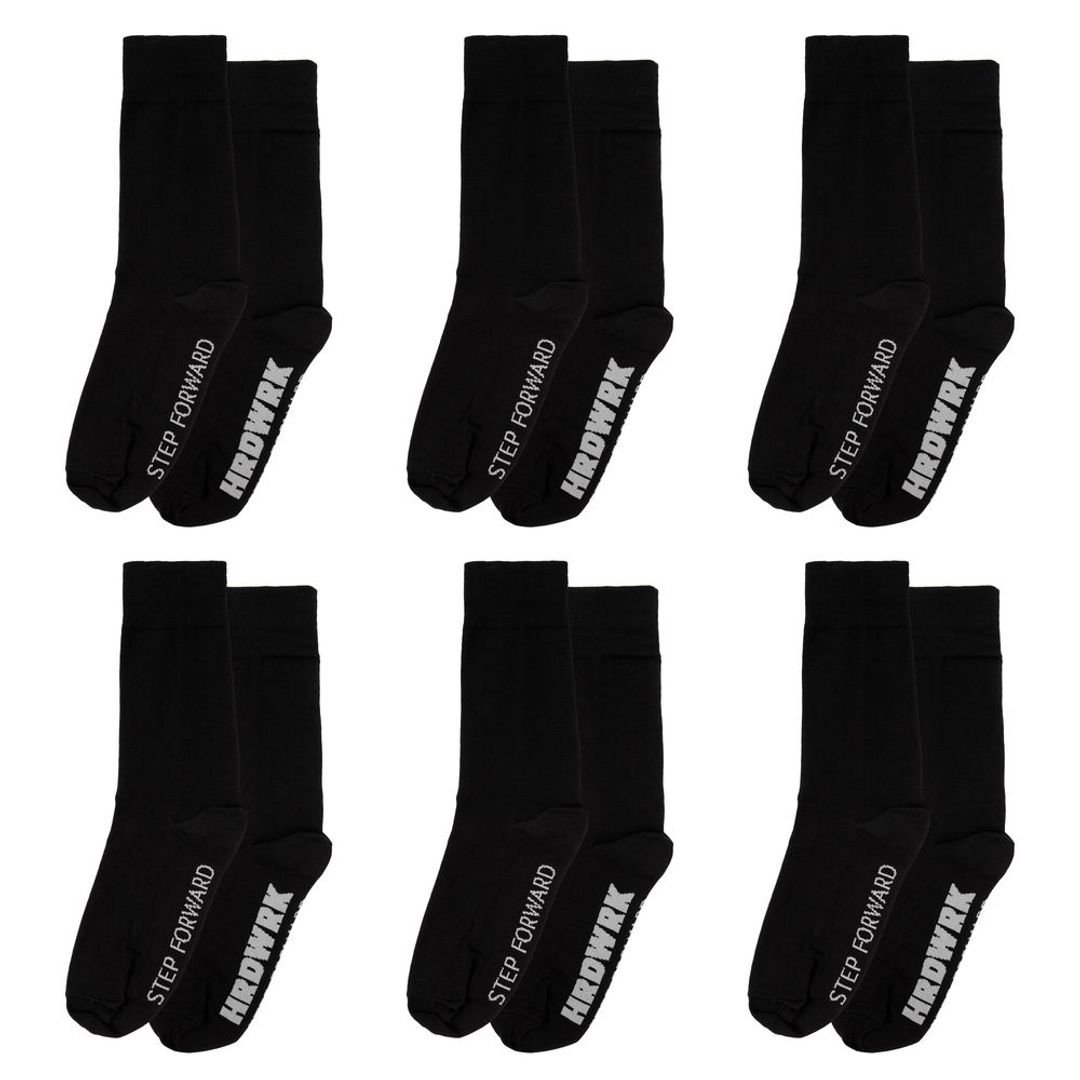 Носки Hard Work черные (38-41)