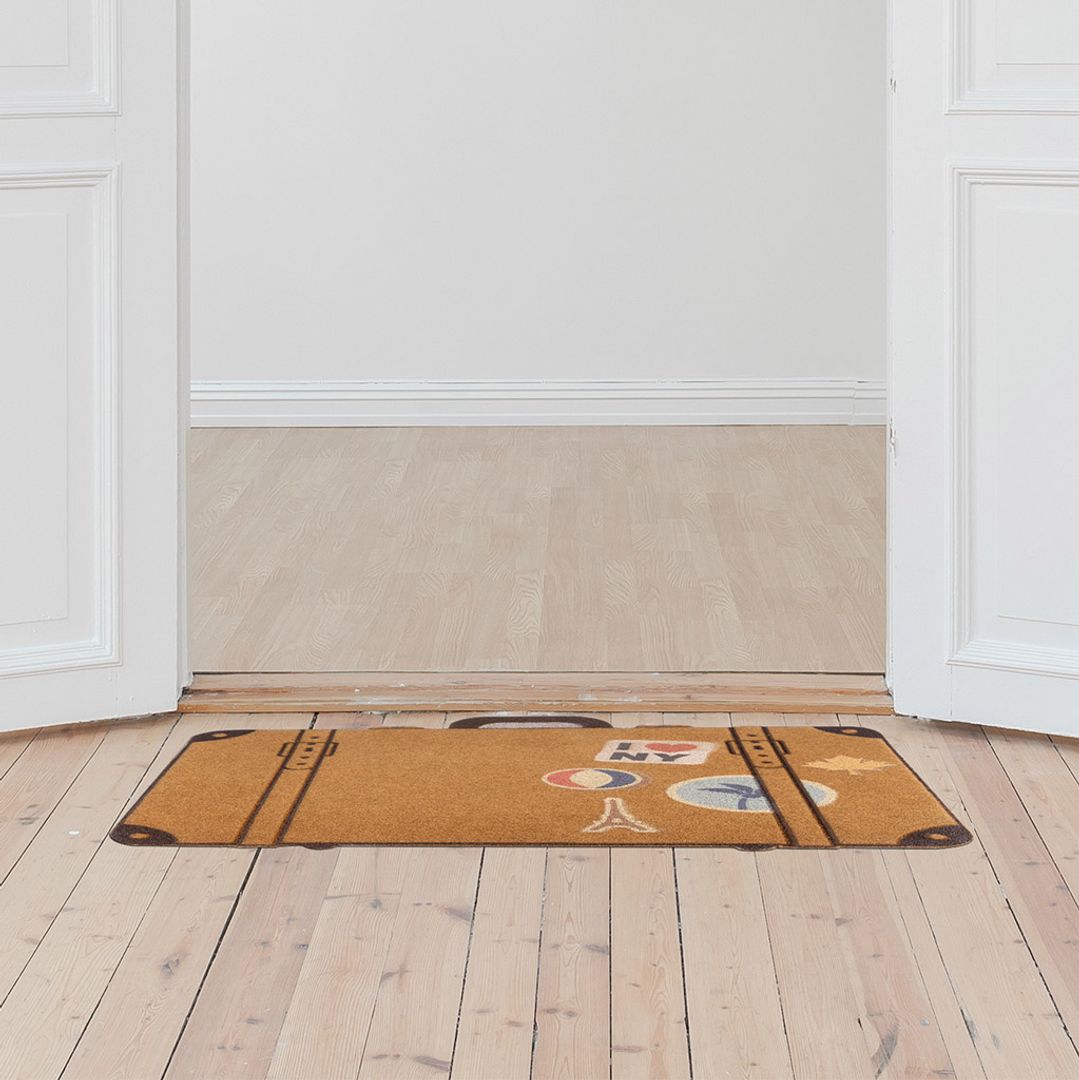 Коврик для входной двери Luggage