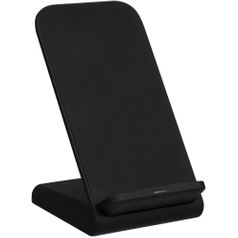 Беспроводное зарядное устройство с быстрой зарядкой Overtop (Черное)