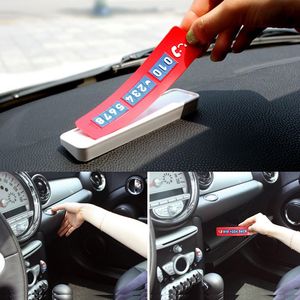 Табличка на авто с номером телефона (Красный) Табличка на авто с номером телефона (Красный)