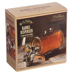 Диспенсер для напитков Barrel на подставке (1 л)