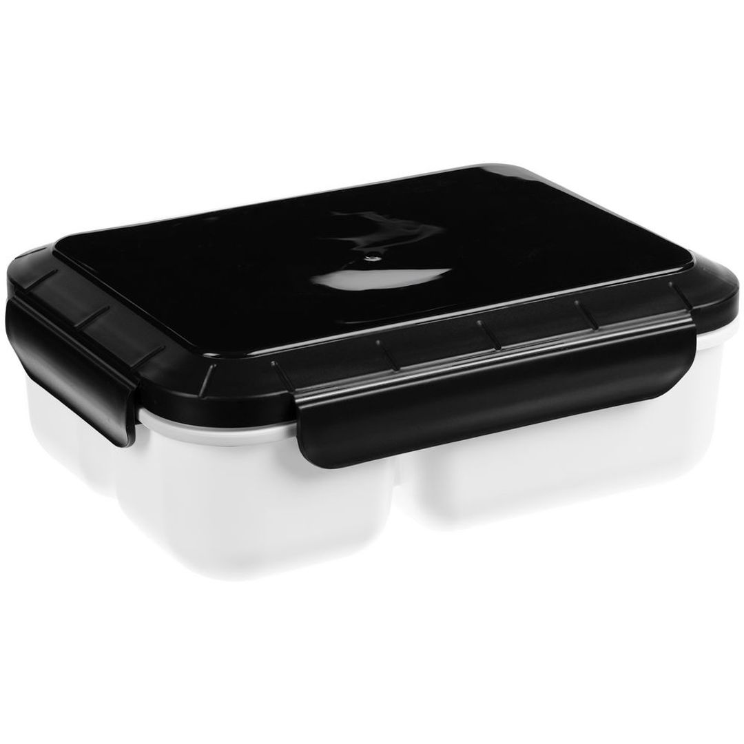 Ланчбокс Cibus с аккумулятором холода (Белый с черным) Ланчбокс Cibus с аккумулятором холода (Белый с черным)