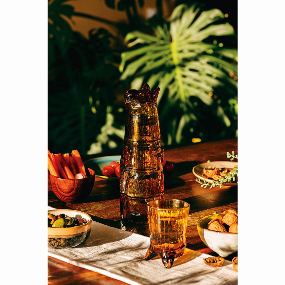 Набор из 4 стаканов Kitty (Имбирь) Набор из 4 стаканов Kitty (Имбирь)