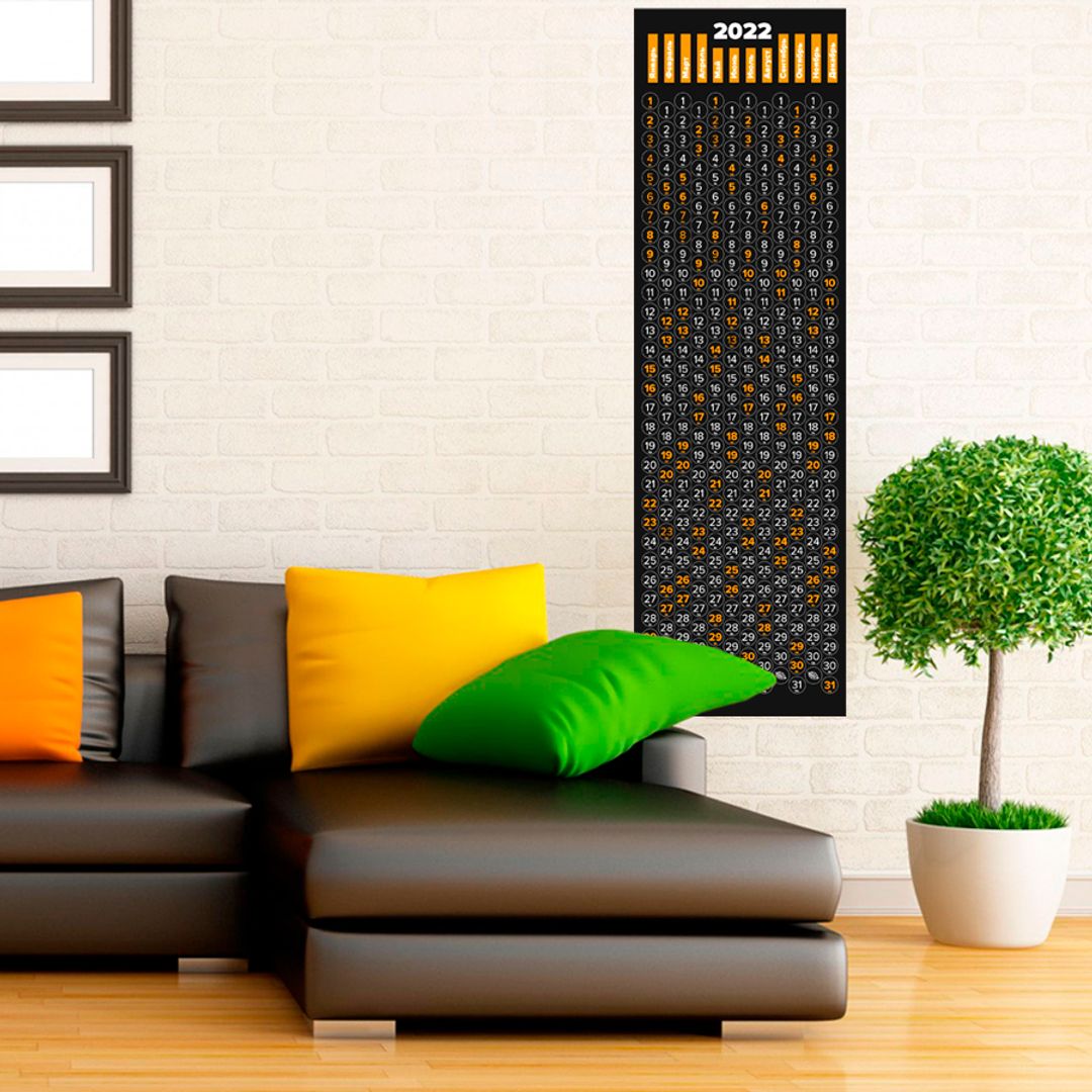 Пузырчатый календарь Tiger Edition 2022