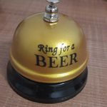 Звонок настольный Время пива Ring for a beer Отзыв