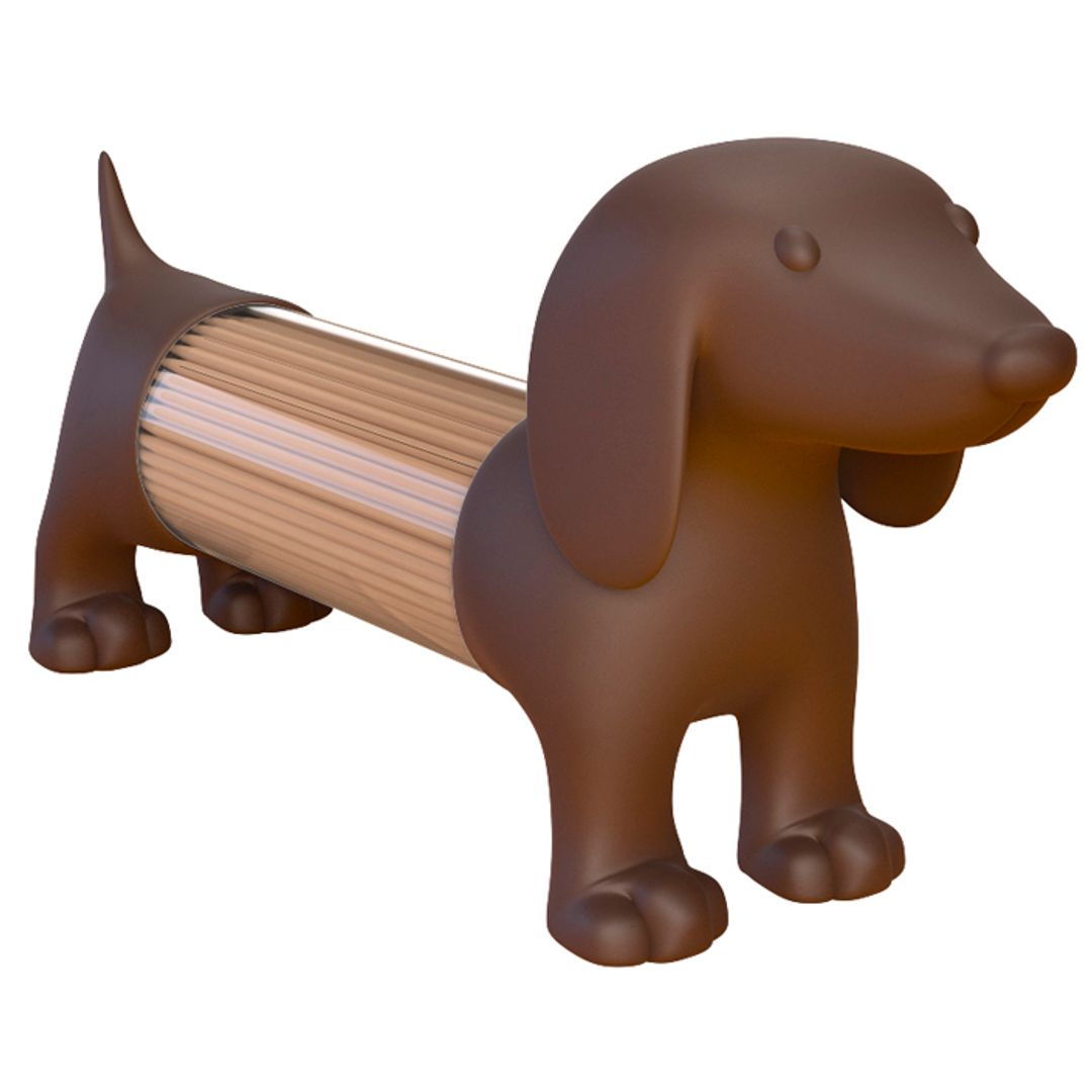 Емкость для соли, перца или зубочисток Такса Teckel Емкость для соли, перца или зубочисток Такса Teckel