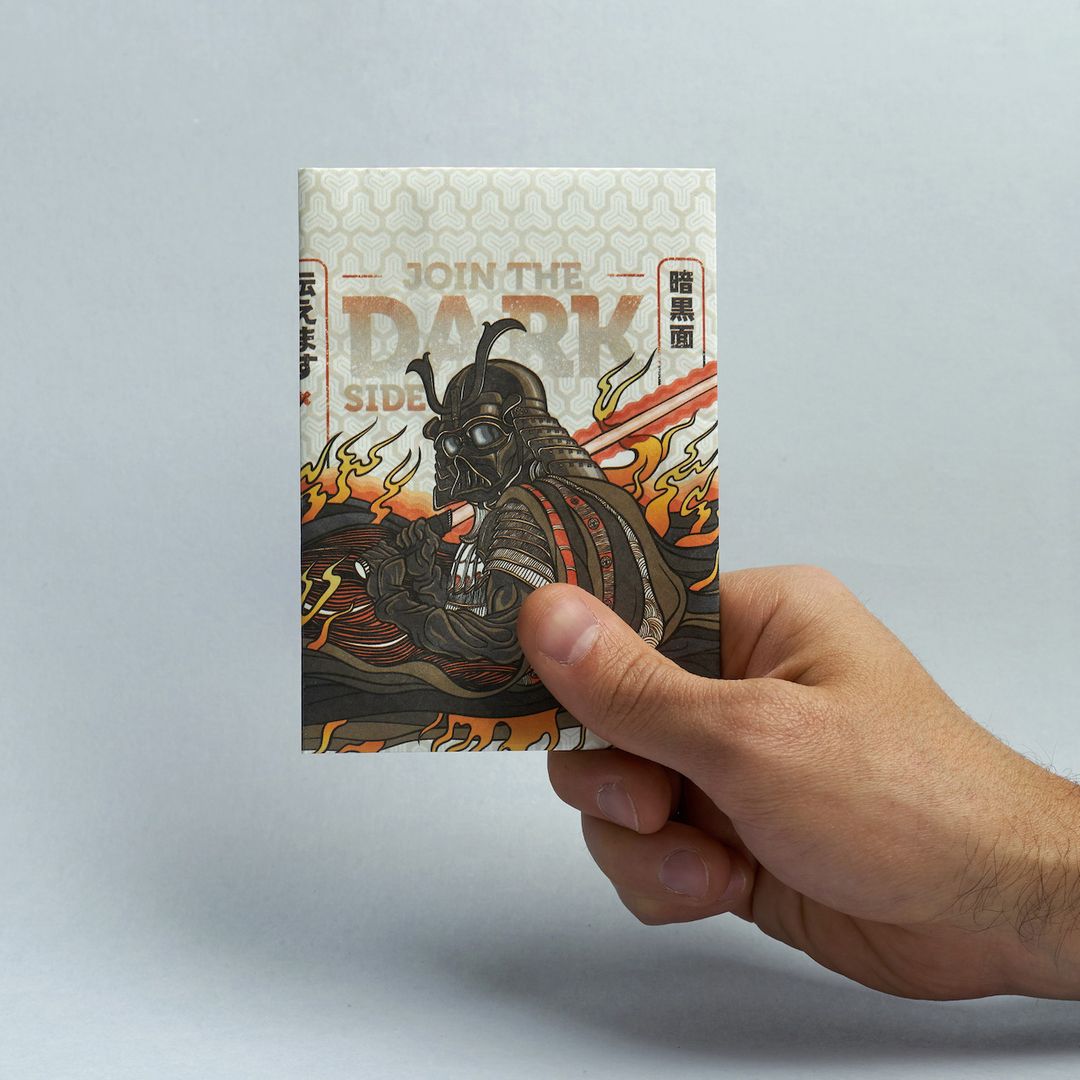 Обложка для паспорта New wallet New Darkside Обложка для паспорта New wallet New Darkside