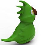Флешка Попугай 8 Гб (Зеленый)