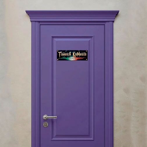 Табличка на дверь Тайная комната