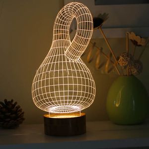 3D Лампа Бутылка Клейна