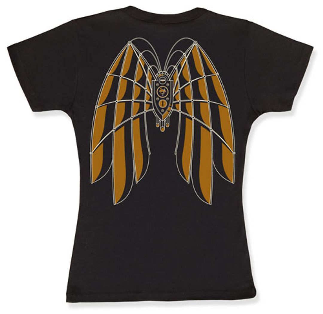 Футболка Steampunk Angel Вид сзади