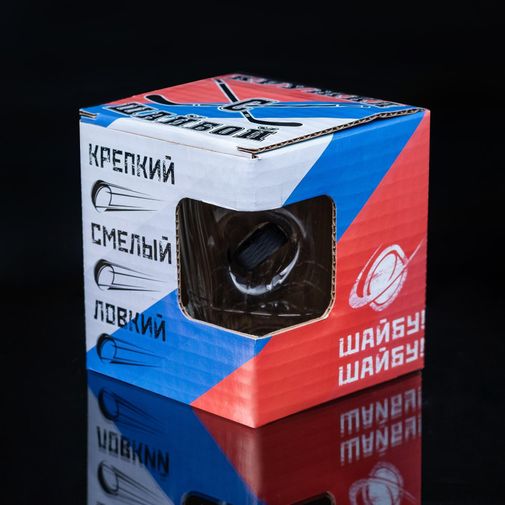 Пивная кружка с шайбой (500 мл)