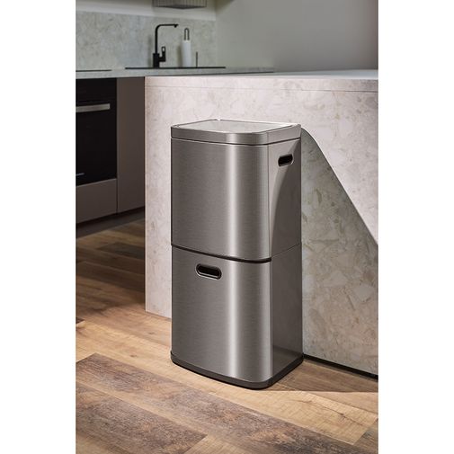 Контейнер мусорный с 2-мя отделениями Smart Bin сенсорный (60 л)