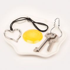 Поднос декоративный Fast Food Egg (14,5x14 см)