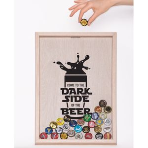 Копилка для пивных крышек Dark Side (Дуб) Копилка для пивных крышек Dark Side (Дуб)