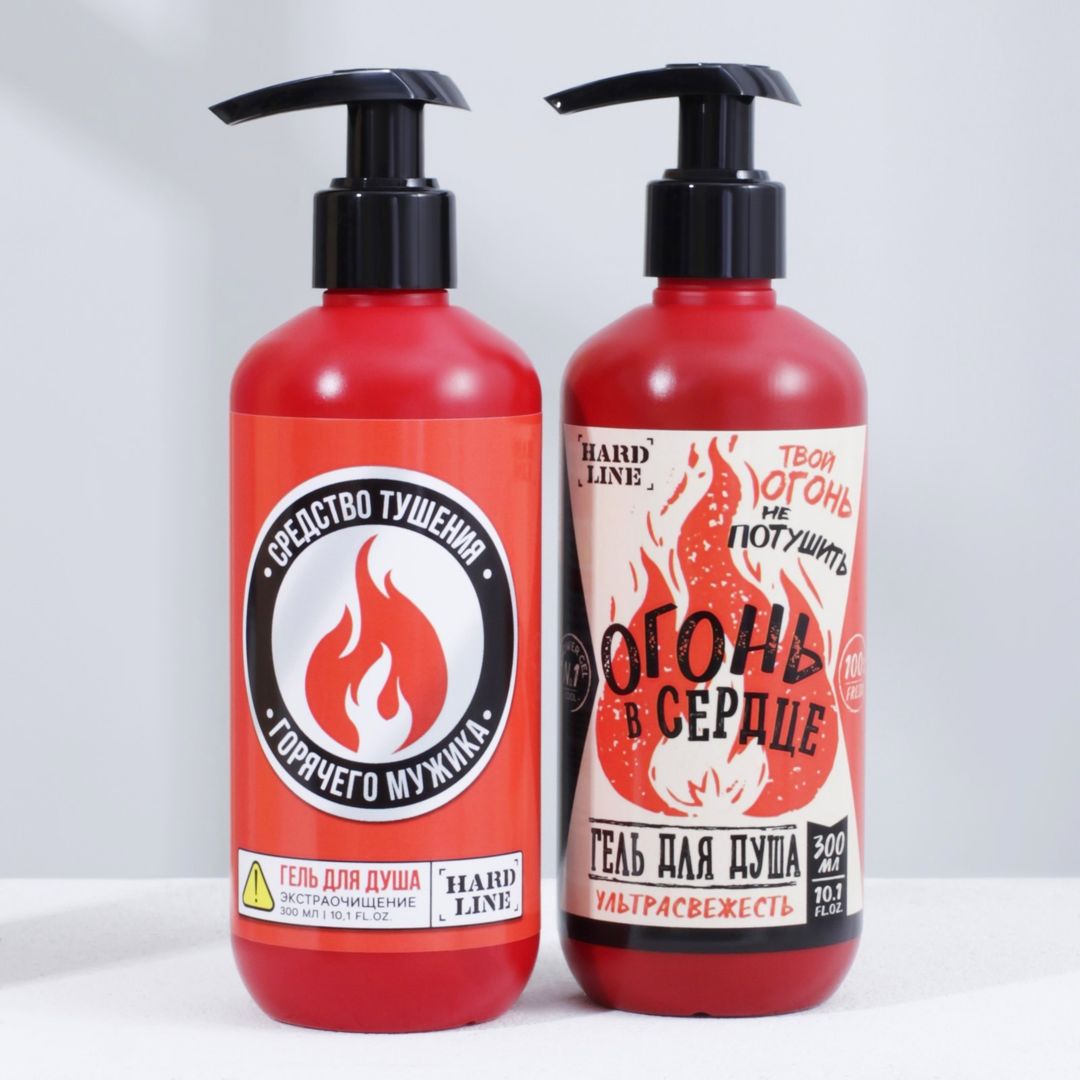Гель для душа Средство тушения горячего мужика (300мл) Гель для душа Средство тушения горячего мужика (300мл)