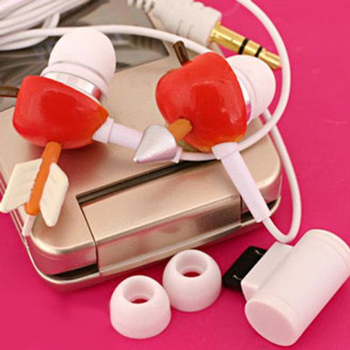 Crazy Earphones Наушники Яблоки В деталях Crazy Earphones Наушники Яблоки В деталях