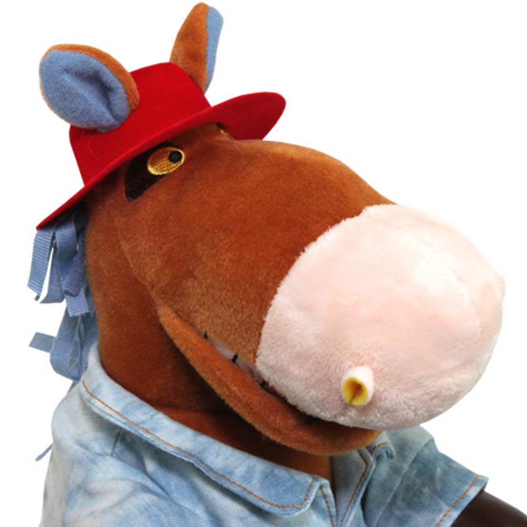 Музыкальная игрушка Конь Ковбой Голова
