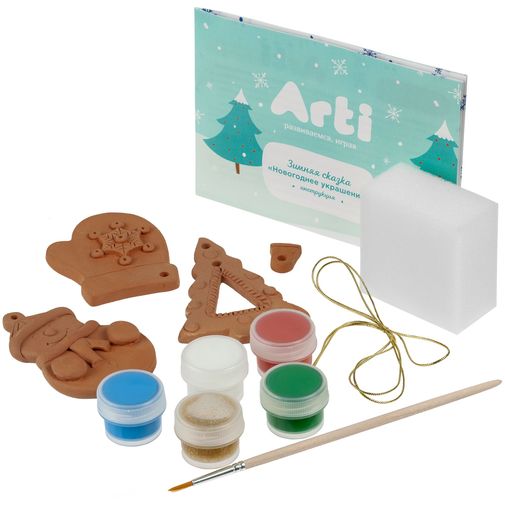 Набор для творчества Winter's Tale (елка, варежка, снеговик) Набор для творчества Winter's Tale (елка, варежка, снеговик)