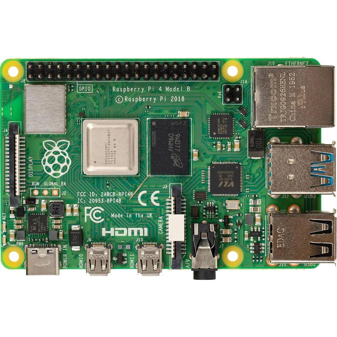 Микрокомпьютер Raspberry Pi 4 4Gb RAM Микрокомпьютер Raspberry Pi 4 4Gb RAM