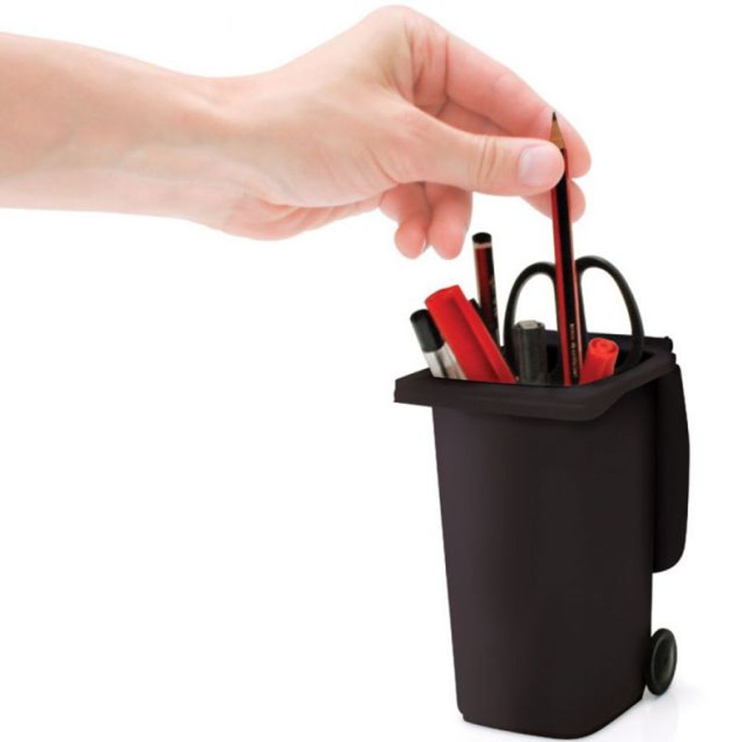 Настольный органайзер Урна — черный Настольный органайзер Урна — черный