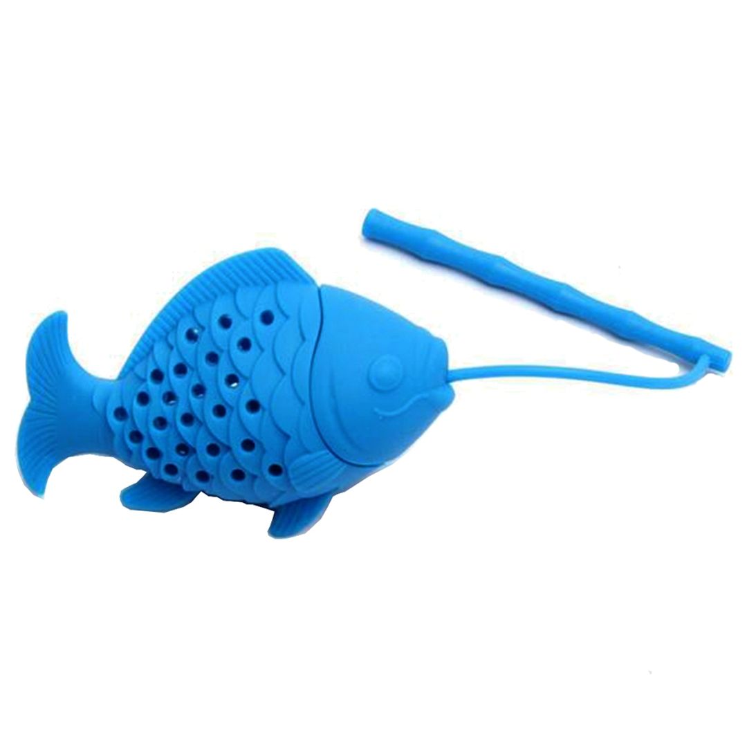 Заварник для чая Рыбка (Голубой)