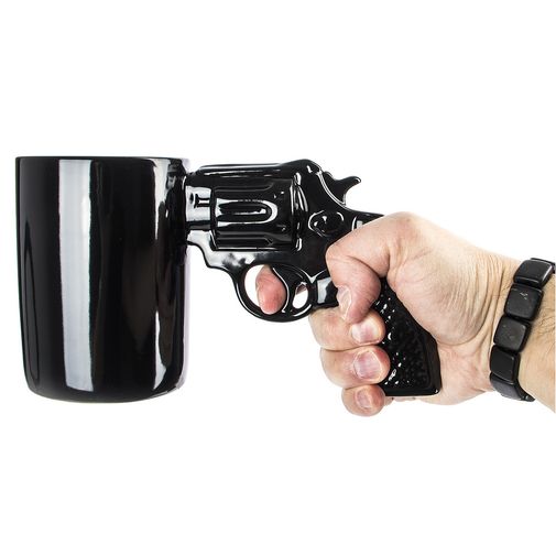 Кружка Револьвер (Черный)