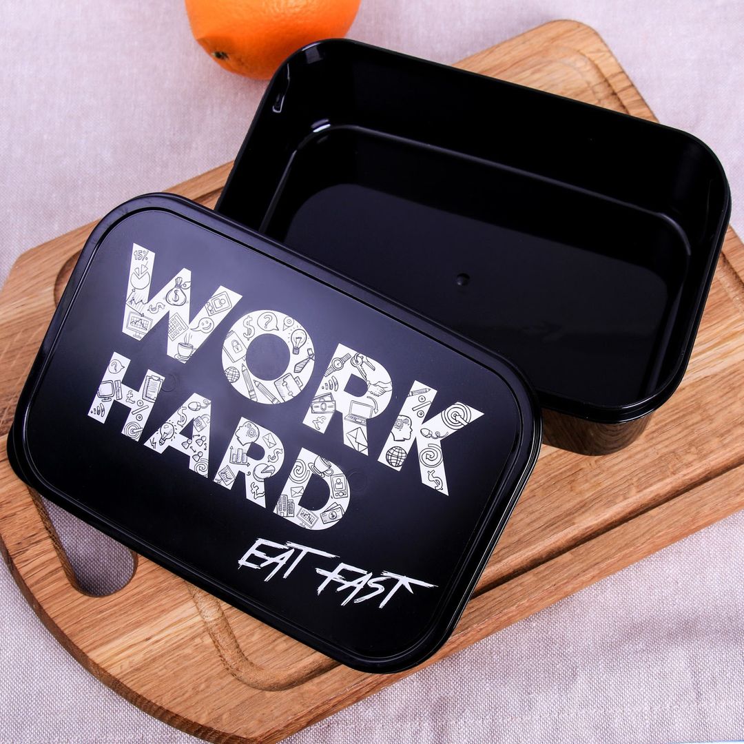 Ланч-бокс Work hard (1.2 л) Ланч-бокс Work hard (1.2 л)