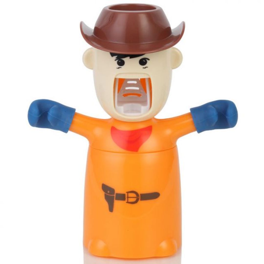 Держатель для зубных щеток и Дозатор пасты Ковбой Держатель для зубных щеток и Дозатор пасты Ковбой