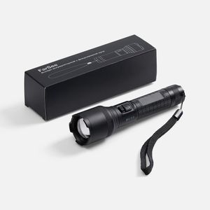 Фонарь аккумуляторный с фокусировкой луча FarSee (черный)