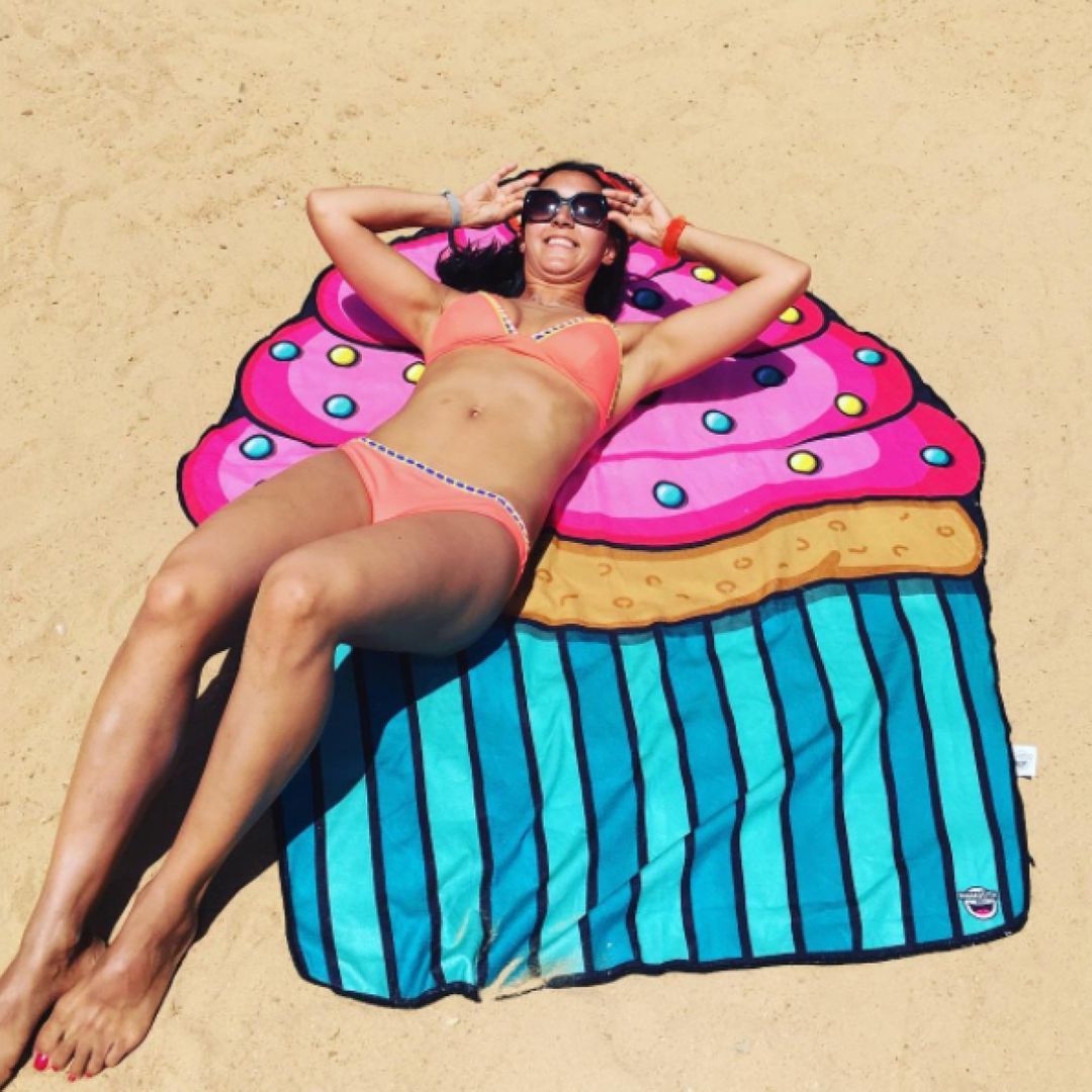 Покрывало пляжное Капкейк Покрывало пляжное Капкейк