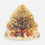 Пазл фигурный Елочка