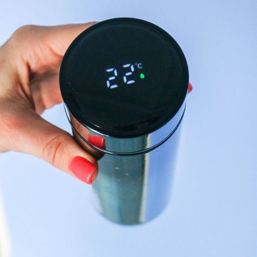 Умный термос с термодатчиком Gradient (500 мл)