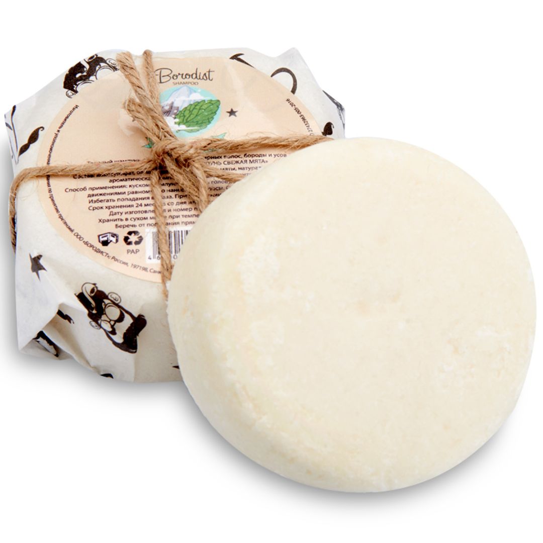 Твердый шампунь Borodist Fresh Mint