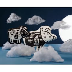 Игрушка Свинка, витающая в облаках