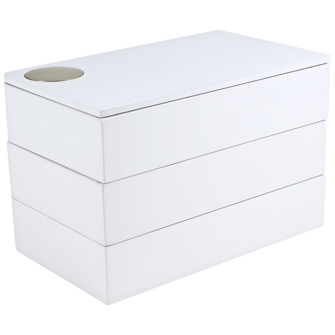 Шкатулка для украшений Spindle В закрытом виде Шкатулка для украшений Spindle В закрытом виде