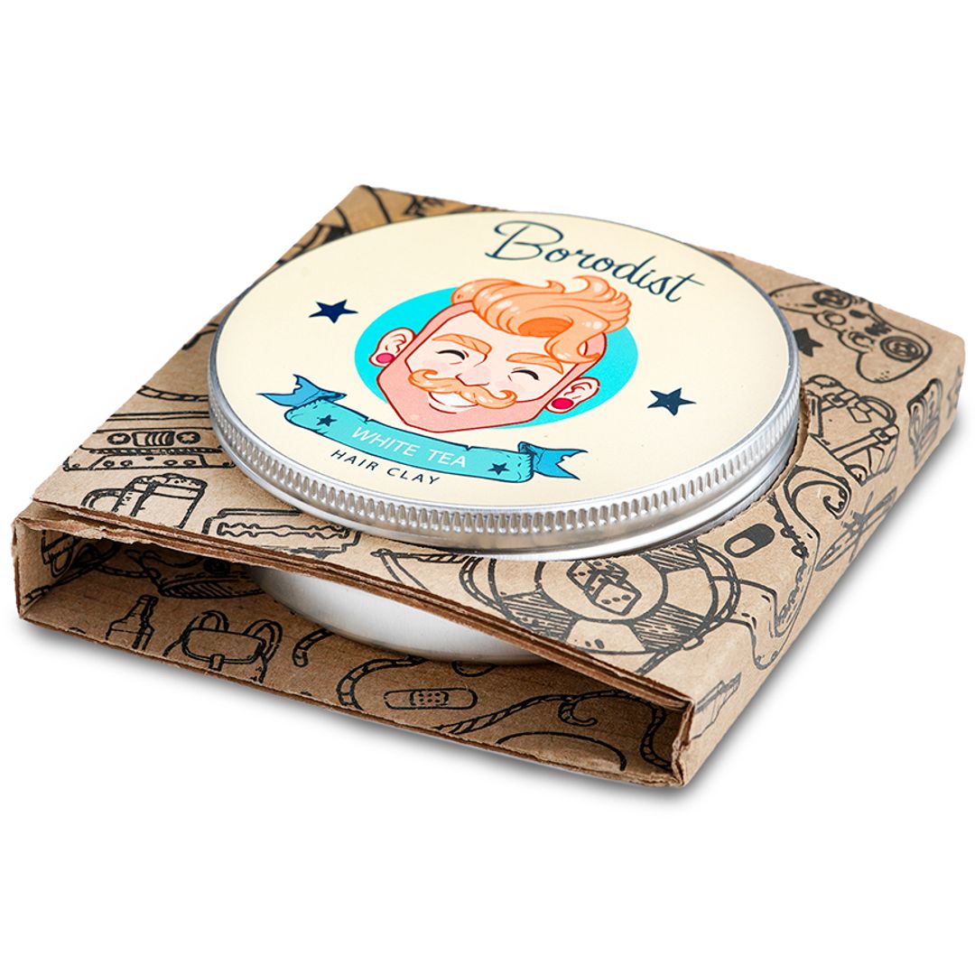 Глина для волос Borodist White Tea Глина для волос Borodist White Tea