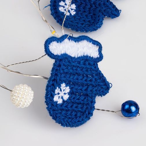 Гирлянда Merry Mittens (Синяя) Гирлянда Merry Mittens (Синяя)
